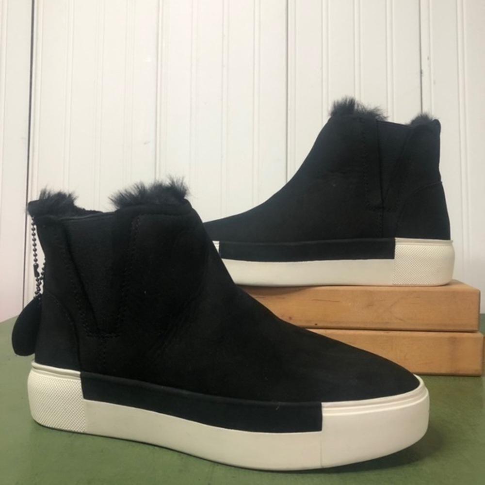 J/Slides NYC NWT W’Proof Fleece Lined Nubuck Boots